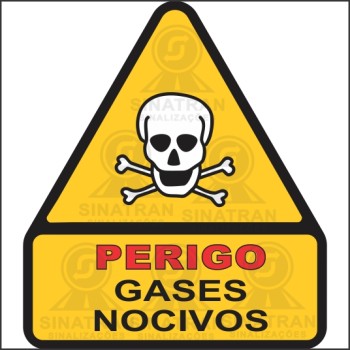  Perigo - Gases nocivos